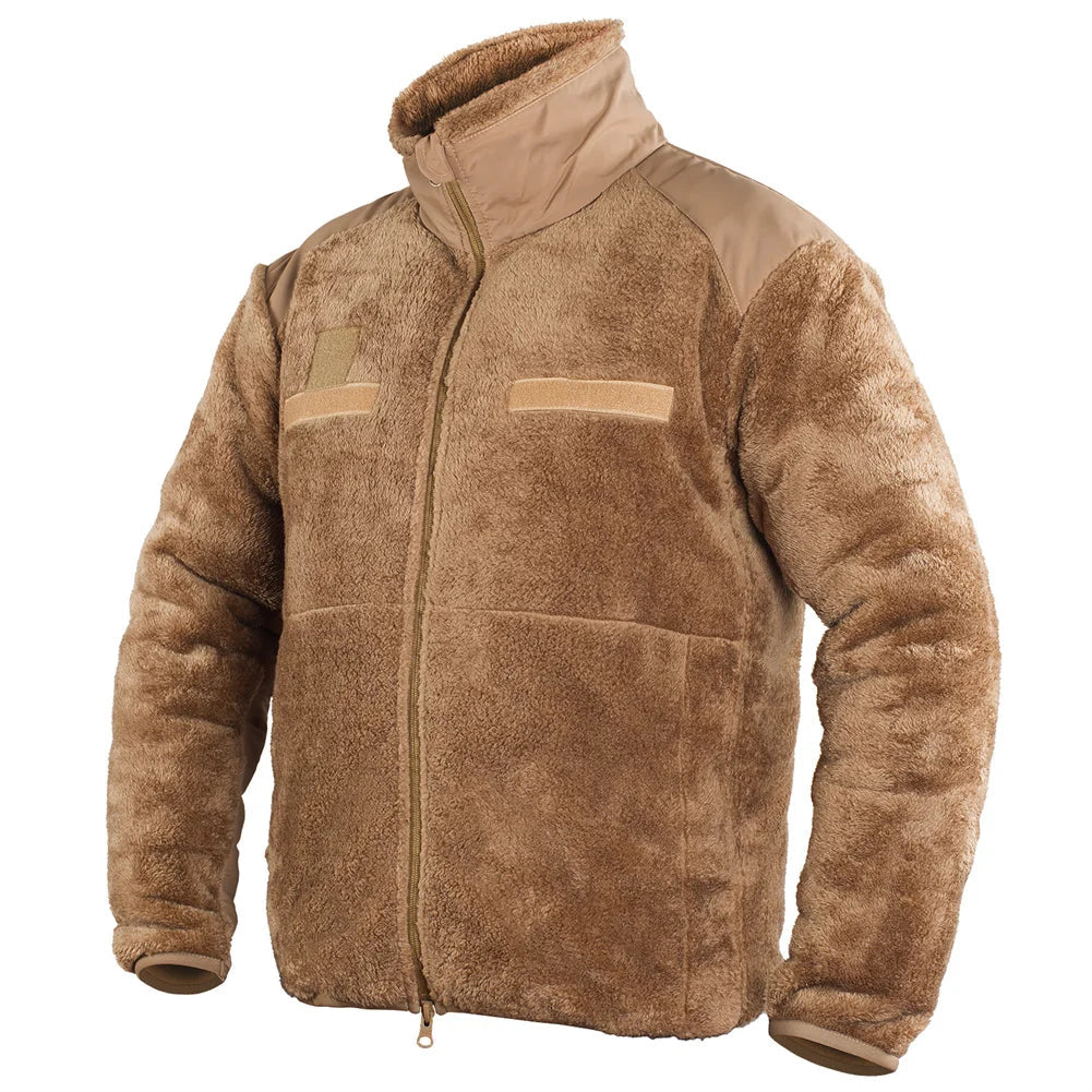 Jaqueta Masculina Tática com Forro Fleece Térmico para Inverno