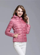 Jaqueta Puffer Feminina com Capuz Annabele