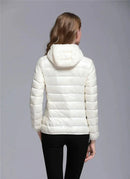 Jaqueta Puffer Feminina com Capuz Annabele