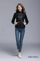 Jaqueta Puffer Feminina com Capuz Annabele
