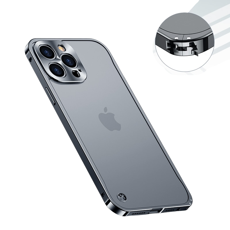 Case iPhone Metal Protect - Feita de Alumínio Aeronáutico