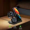 Carregador Sem Fio para Samsung 3 em 1 com Carregamento Rápido