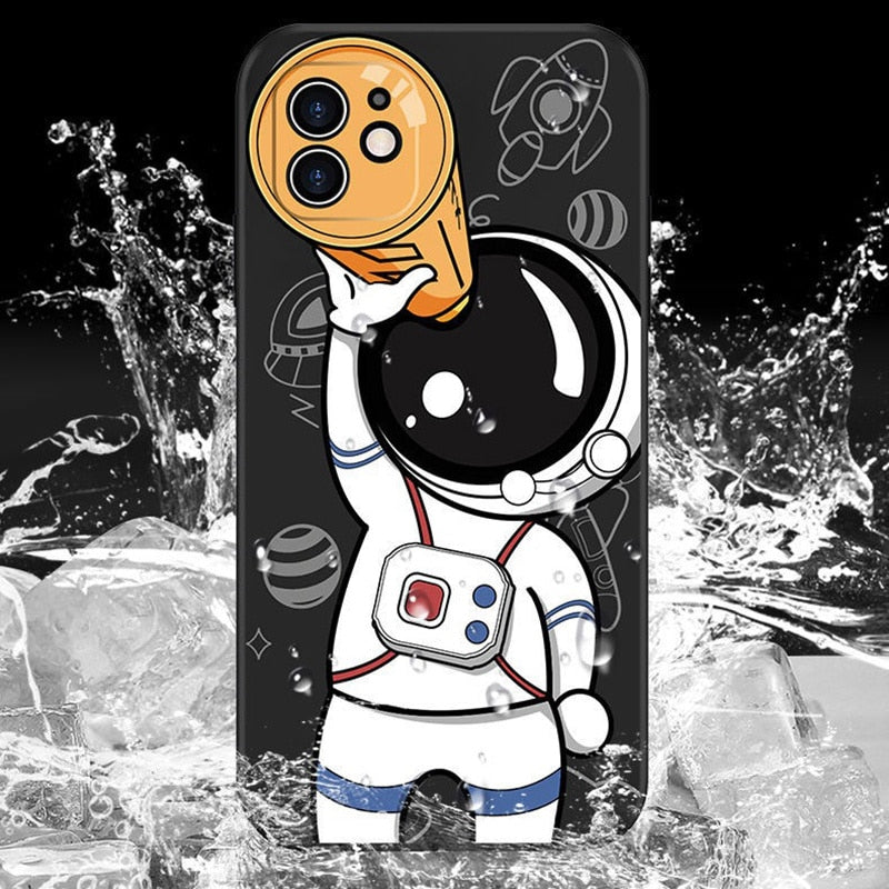 Case iPhone Astronauta com Cordão