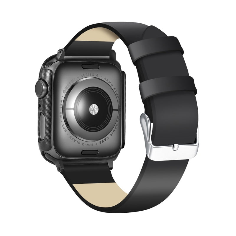 Case Protetora Apple Watch Fibra de Carbono Anti Impacto