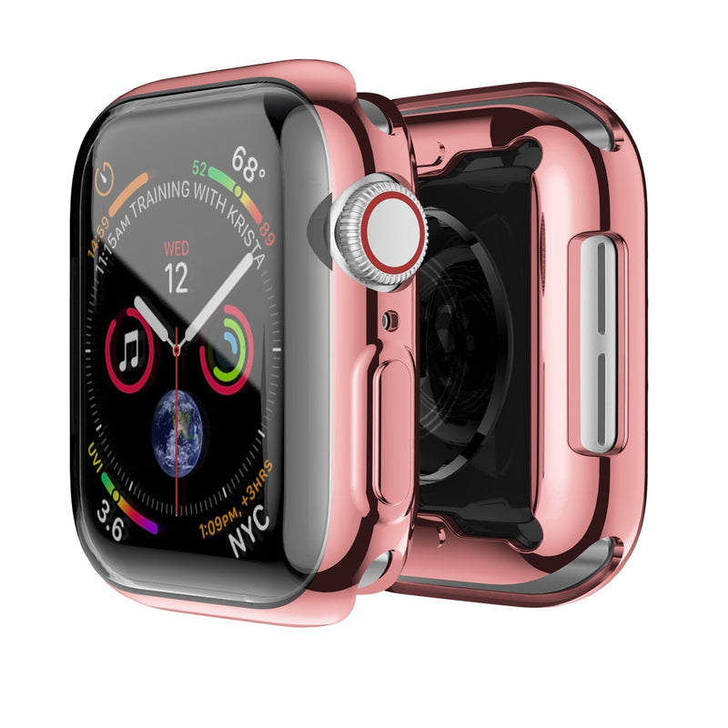 Case Protetora Apple Watch Silicone Colors