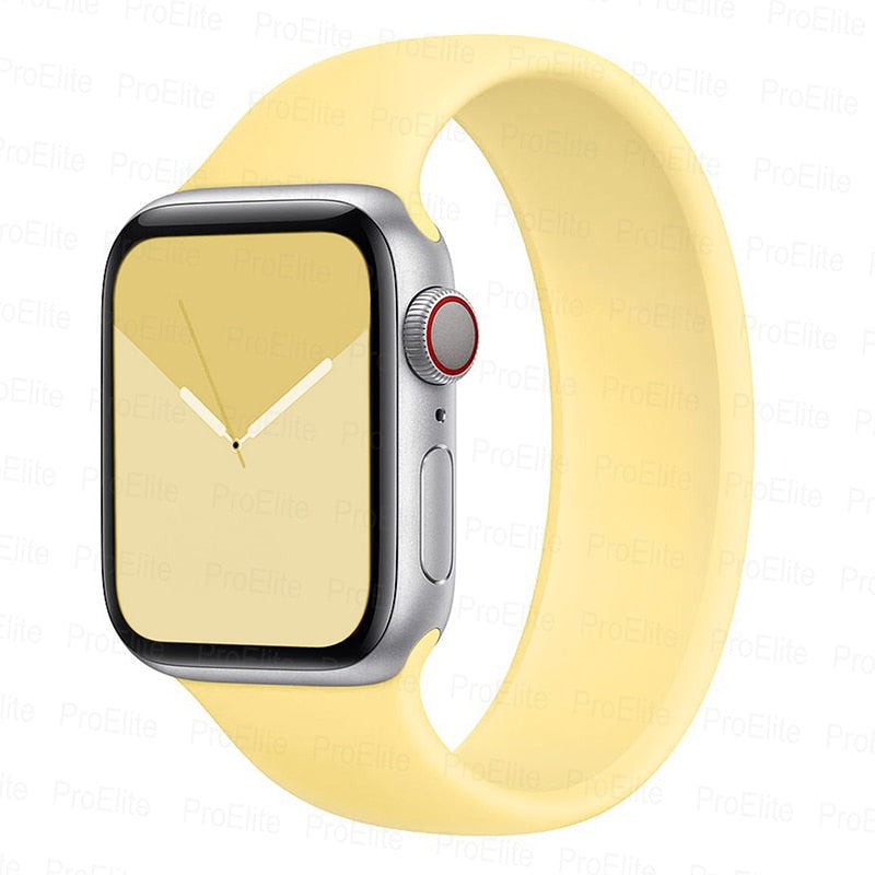 Pulseira Apple Watch Silicone Elástico