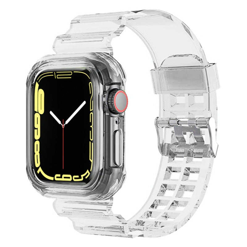 Case Protetora Apple Watch Completa Transparente