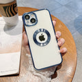 Case iPhone Luxo com Logo em Destaque