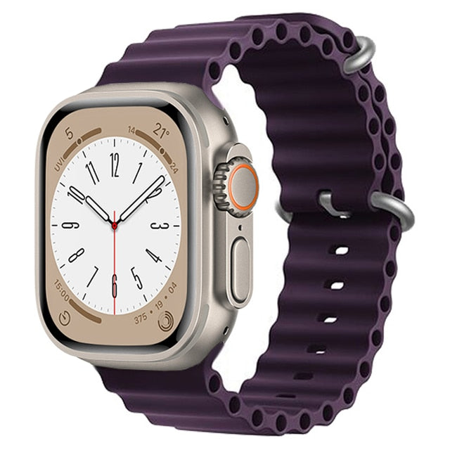 Pulseira Apple Watch Silicone Design Ultra