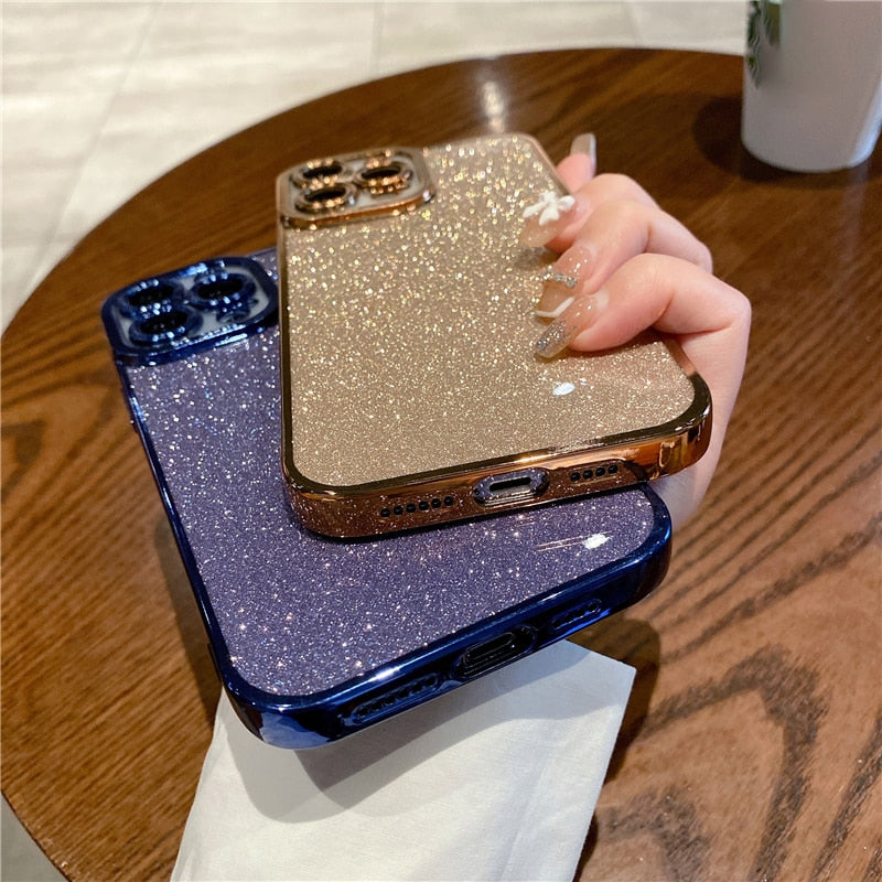 Case iPhone Glitter Style