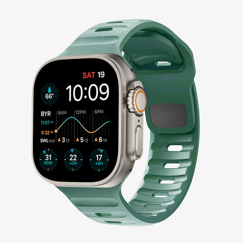 Pulseira Apple Watch Esportiva de Silicone Elástico
