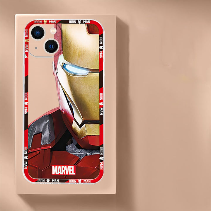 Case iPhone Vingadores Kids Transparente