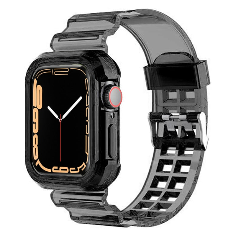 Case Protetora Apple Watch Completa Transparente