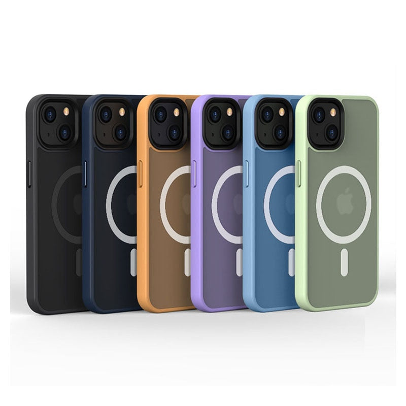 Case iPhone Fosca Transparente Colors MagSafe