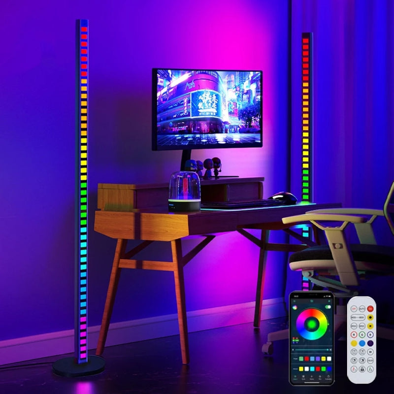 Barra Led RGB Smart com Indicador de Ritmo de Som