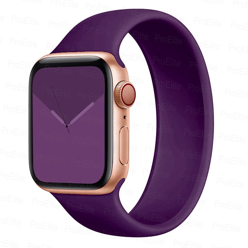 Pulseira Apple Watch Silicone Elástico