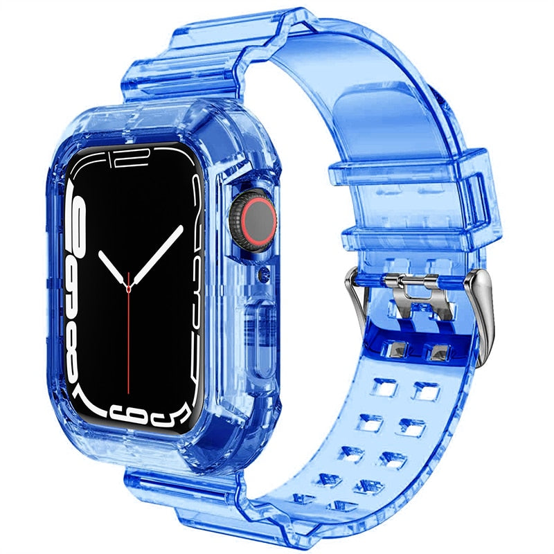 Case Protetora Apple Watch Completa Transparente