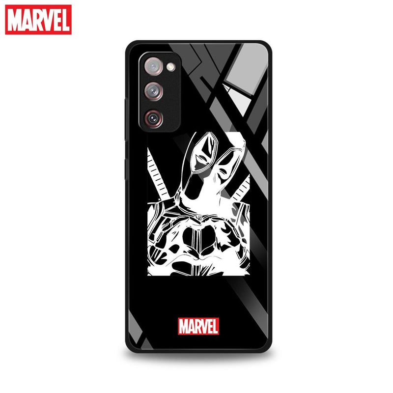 Case Samsung Marvel Vidro Temperado