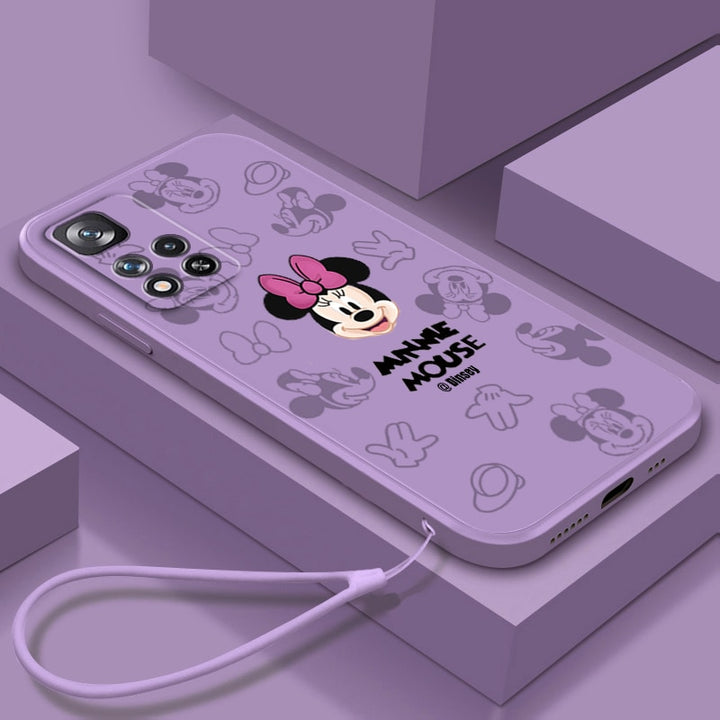 Case Xiaomi Disney Fãs com Cordão