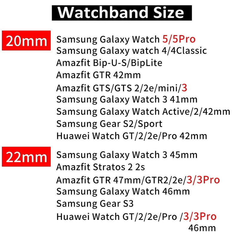 Pulseira Samsung Galaxy Watch Silicone com Fecho Magnético