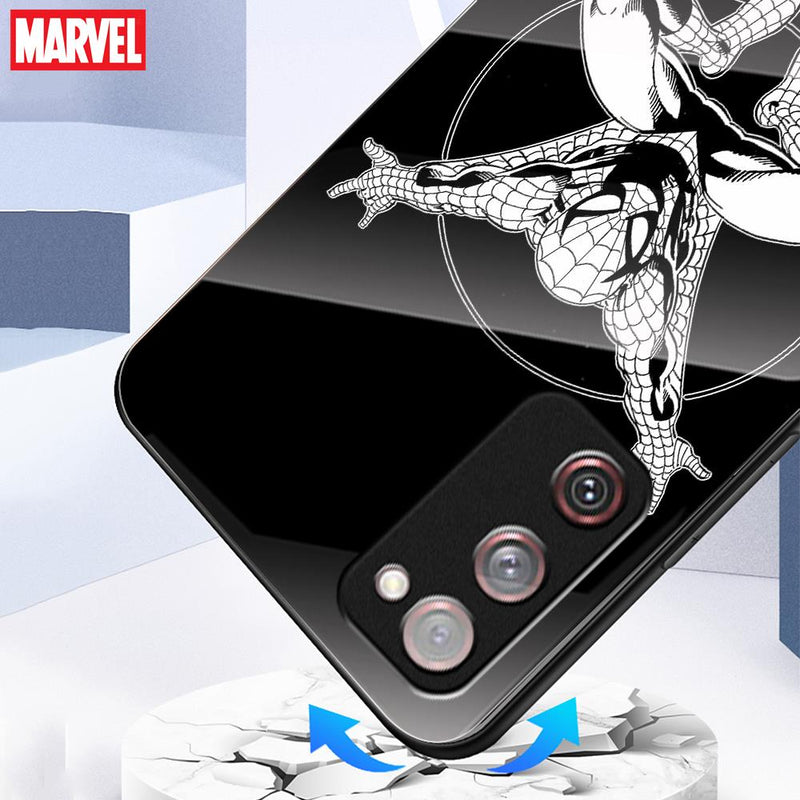 Case Samsung Marvel Vidro Temperado