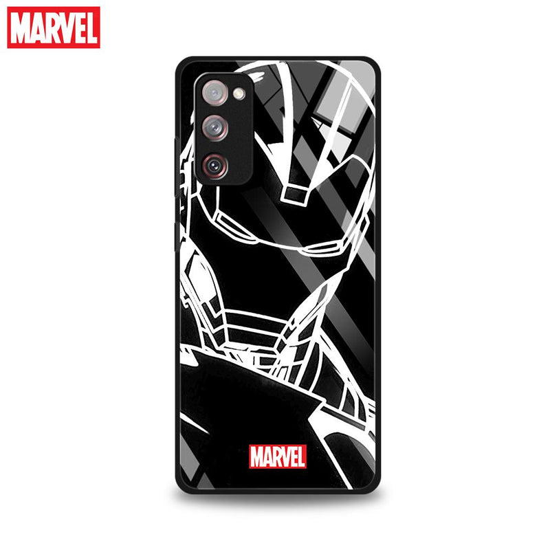 Case Samsung Marvel Vidro Temperado