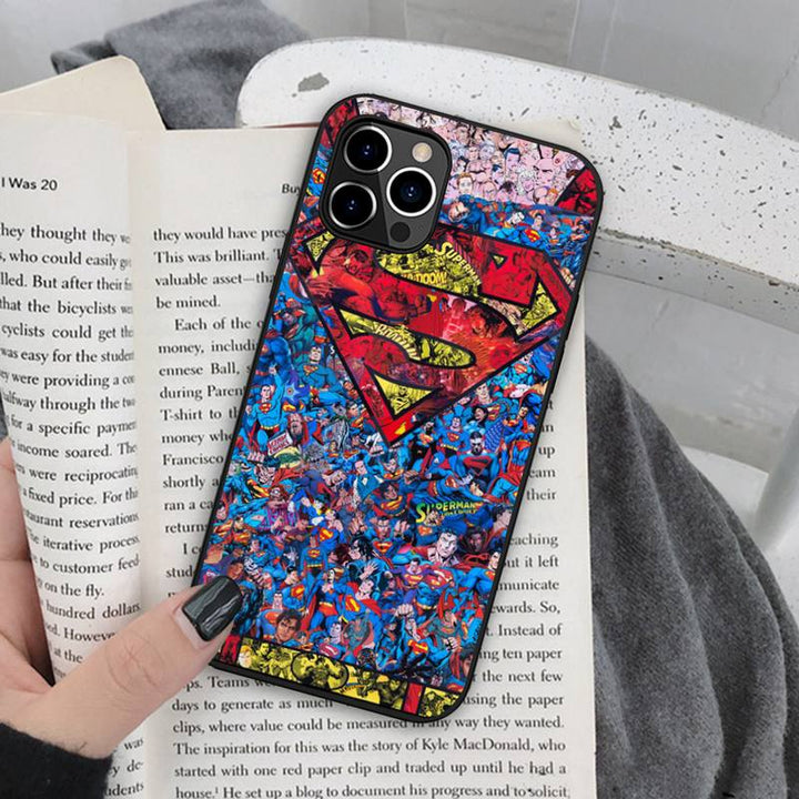 Case iPhone Super Man Silicone
