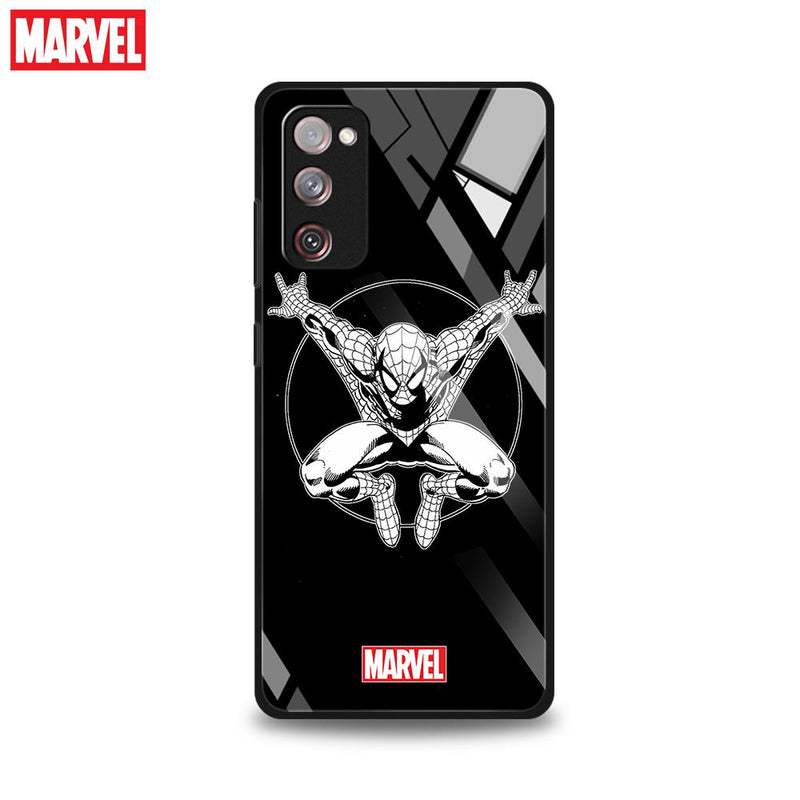 Case Samsung Marvel Vidro Temperado