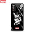 Case Samsung Marvel Vidro Temperado