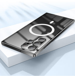 Case Samsung MagSafe de Vidro Temperado e Alumínio - Proteção 360º