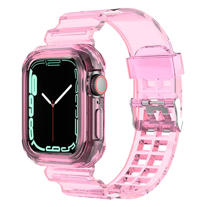 Case Protetora Apple Watch Completa Transparente