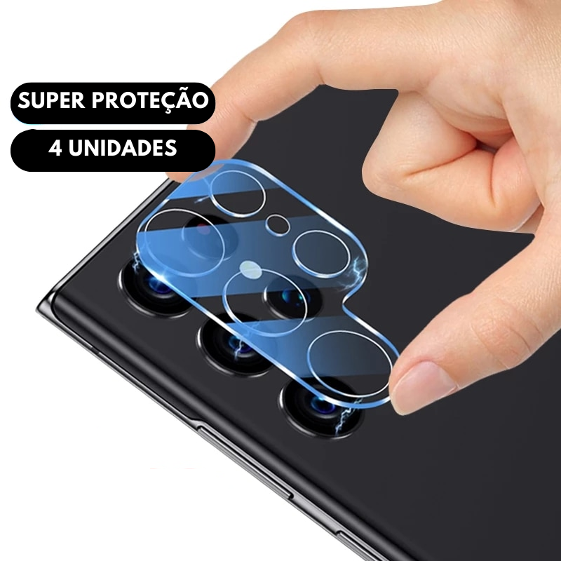 Película Protetora de Câmera p/ Samsung (4 unidades)