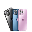 Case iPhone Vidro Temperado Fosco Híbrido Vitra Pro