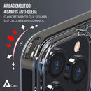 Capa iPhone Vidro Temperado Transparente HD Glass